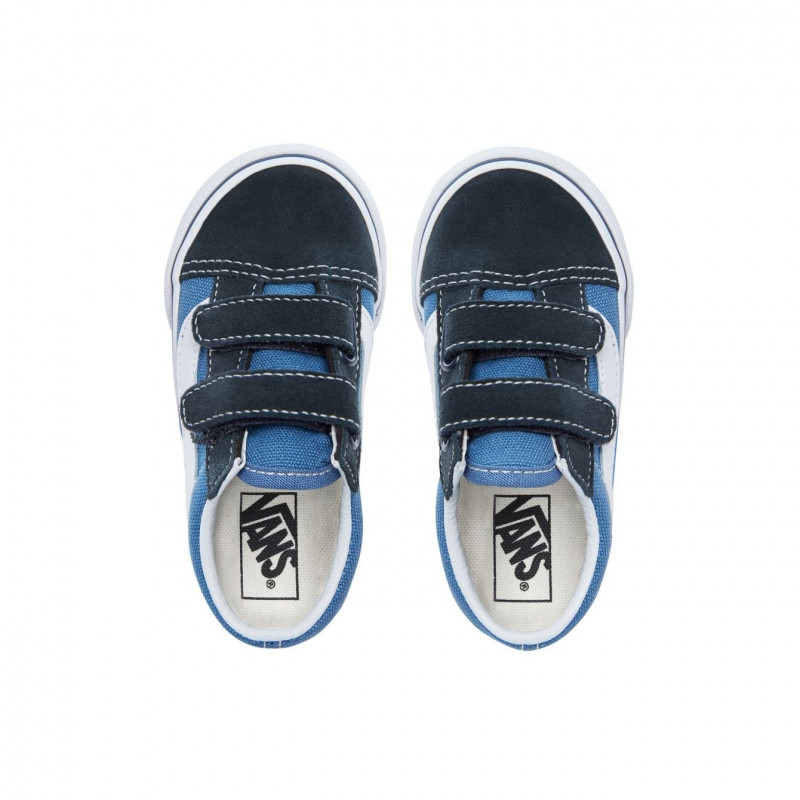 Vans Old Skool V Navy Toddler Shoes