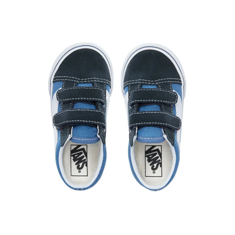 Vans Old Skool V Navy Toddler Shoes