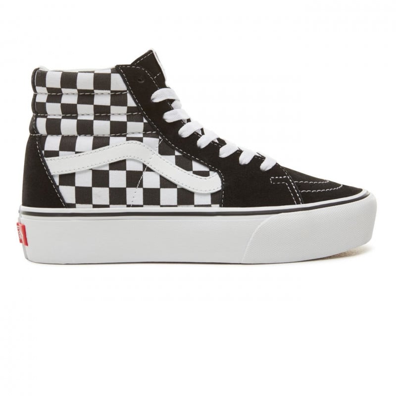 Kaufen Vans Sk8-Hi Platform 2.0 Checkerboard/True White Shoes auf Europas  Sickest Skate Shop Shoes Size Men US 4.5