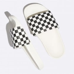 Vans Women's Slide-On Checkerboard White/Black