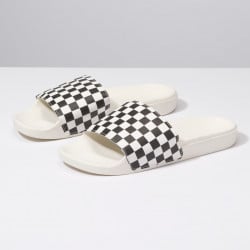 Vans Women's Slide-On Checkerboard White/Black