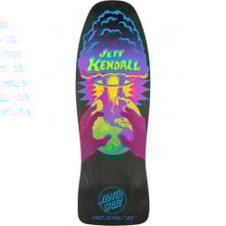 Santa Cruz Kendall End of the World Reissue Black 10" - Old School Skateboard Deck