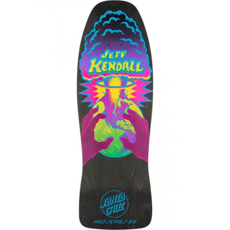 Santa Cruz Kendall End of the World Reissue Black 10" - Old School Skateboard Deck Santa Cruz Kendall End of the World Reissue Black 10" - Old School Skateboard Deck