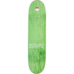 Meow Logo Green 8.25" Skateboard Deck