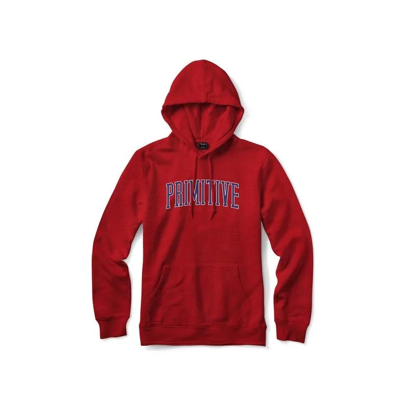 Primitive Collegiate Arch Outline Hoodie Red