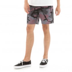 Vans Mixed Boardshort 18” Oversized Black Plum Camo