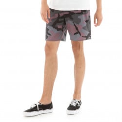 Vans Mixed Boardshorts 18” Oversized Black Plum Camo