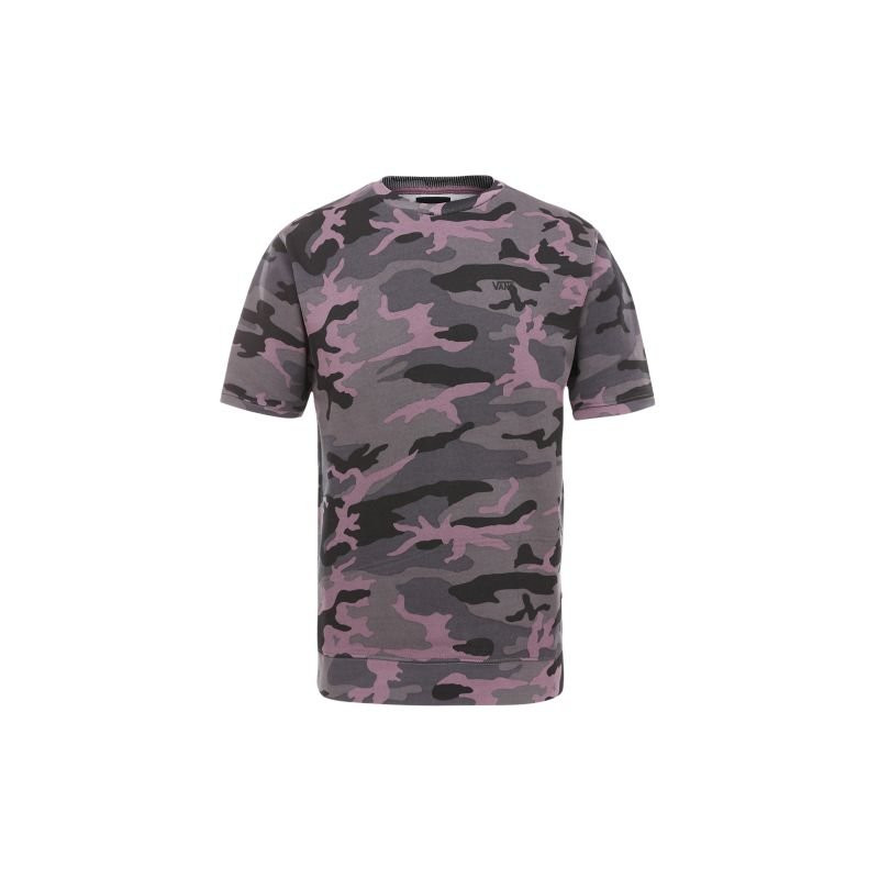 Vans Wolcott Oversized T-Shirt Black Plum Camo