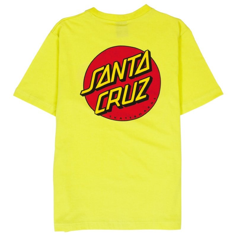Santa Cruz Classic Dot Women's T-Shirt Limeade