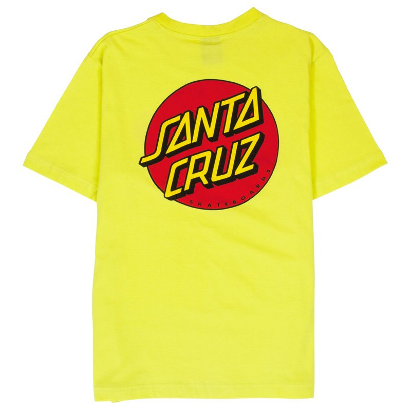 Santa Cruz Classic Dot Women's T-Shirt Limeade