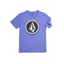 Volcom Spray Stone Kids T-Shirt Dark Purple