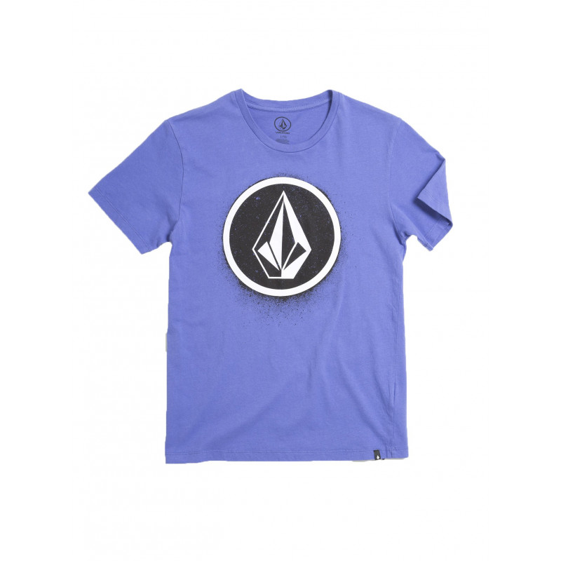 Volcom Spray Stone Kids T-Shirt Dark Purple