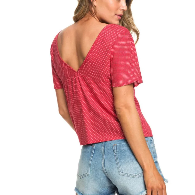 Roxy New York Energy Top American Beauty Polka Dot