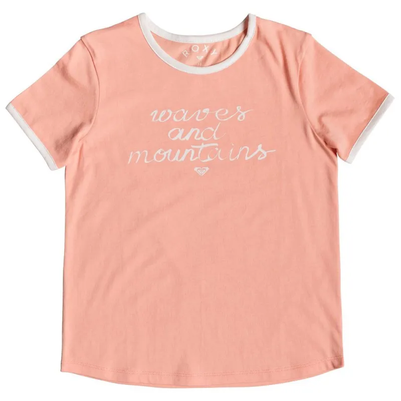 Roxy Eye On You A Kids T-Shirt Salmon