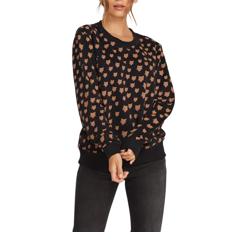 Volcom Sound Check Women's Crew Black
