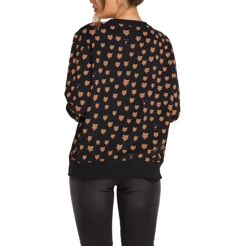 Volcom Sound Check Women's Crew Black