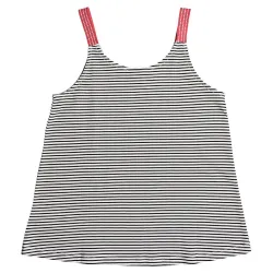 Roxy Surfing Spirit Bird Kids Tank Top Anthracite Cosy Stripes
