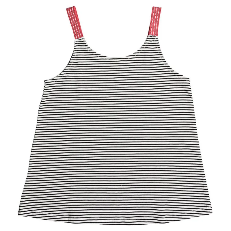 Roxy Surfing Spirit Bird Kids Tank Top Anthracite Cosy Stripes