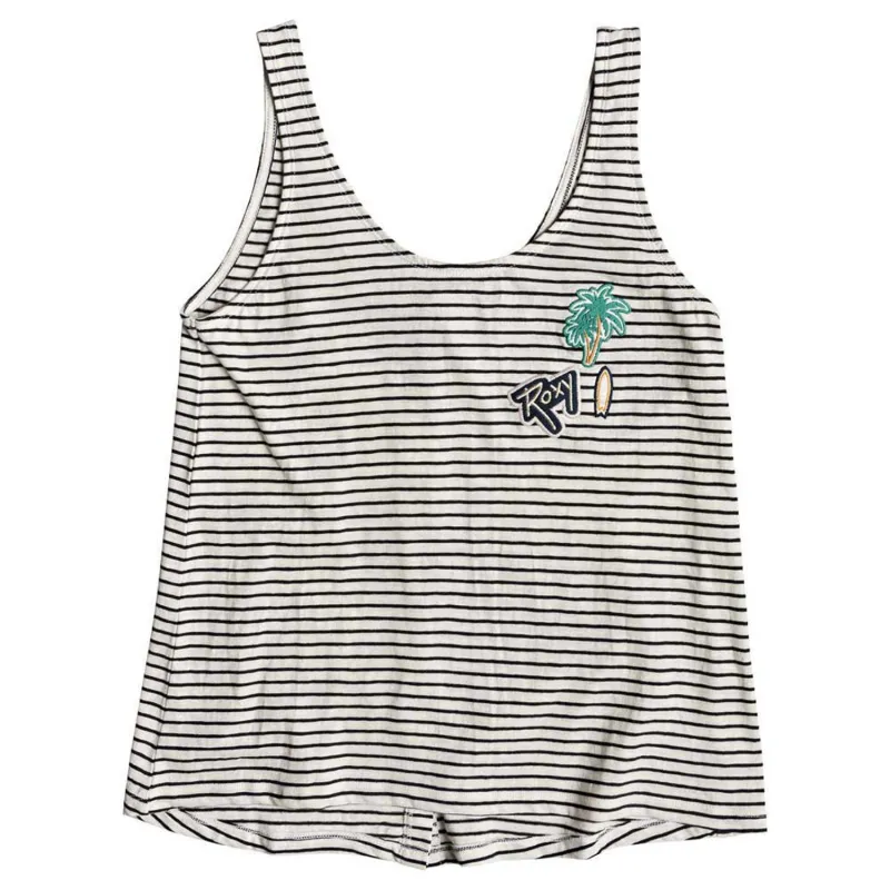 Roxy For You My Love Top True Black East Stripes