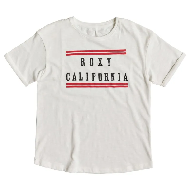 Roxy Follow Me To The Beach B Women's T-shirt  Marshmallow