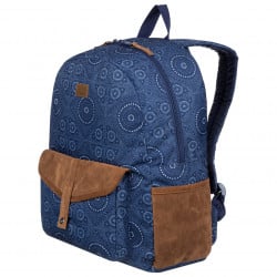 Roxy Caribbean 18L Medium Backpack Med Blue Shibori Nights