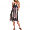 Roxy Sunset Beauty Strappy Midi Dress Blue Macy Stripe