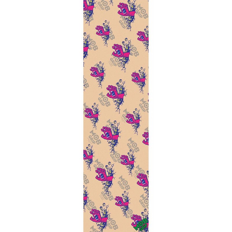 Mob Santa Cruz Wall Hand Clear Griptape Sheet 9x33" Mob Santa Cruz Wall Hand Clear Griptape Sheet 9x33"