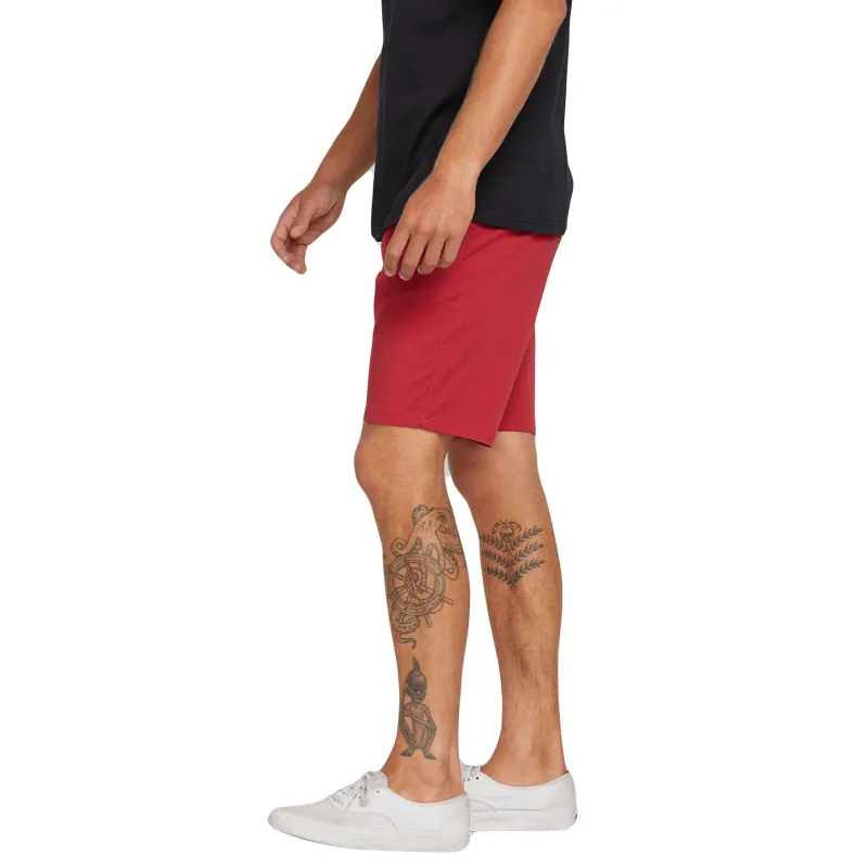 Volcom Frickin Mdrn Stch 19" Shorts Burgundy
