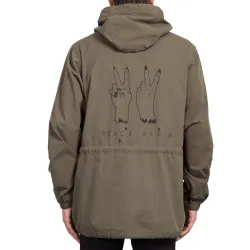 Volcom Dagwood Anorak Military