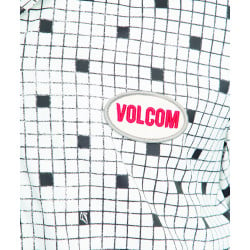 Volcom Brews Coach Jacket White Print