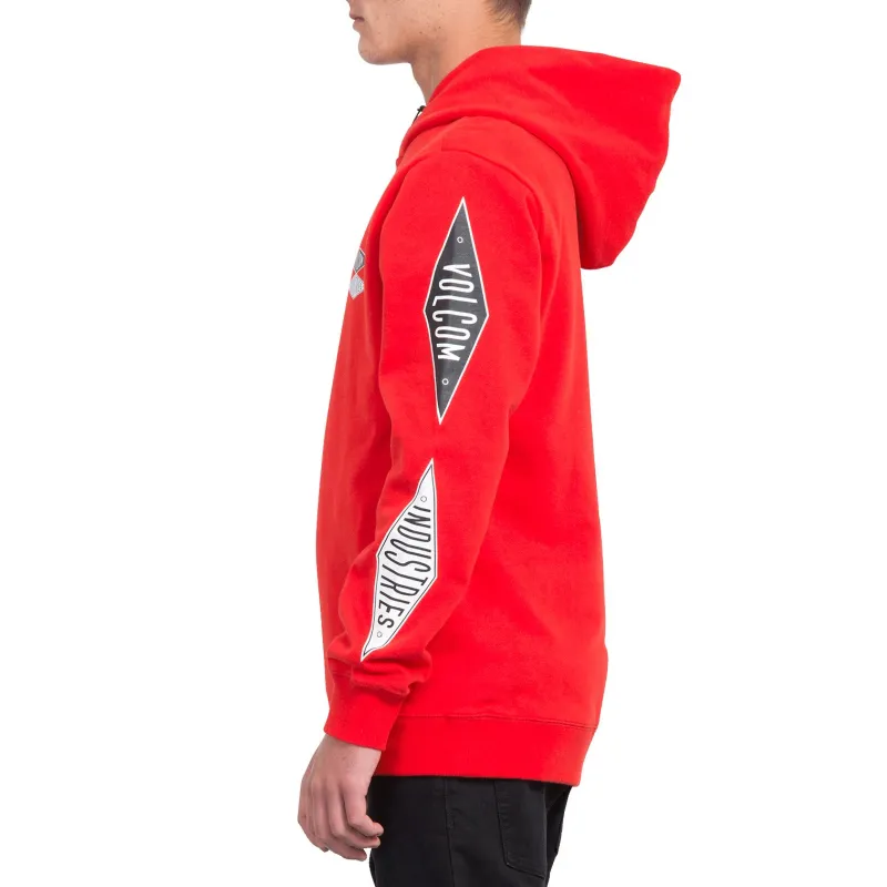 Volcom V.I. Hoodie Bright Red