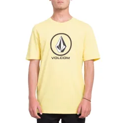 Volcom Crisp Stone T-Shirt Yellow