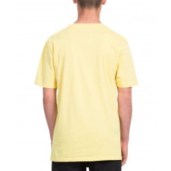 Volcom Crisp Stone T-Shirt Yellow