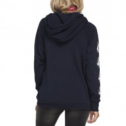 Volcom Deadly Stones Women's Hoodie Sea Navy