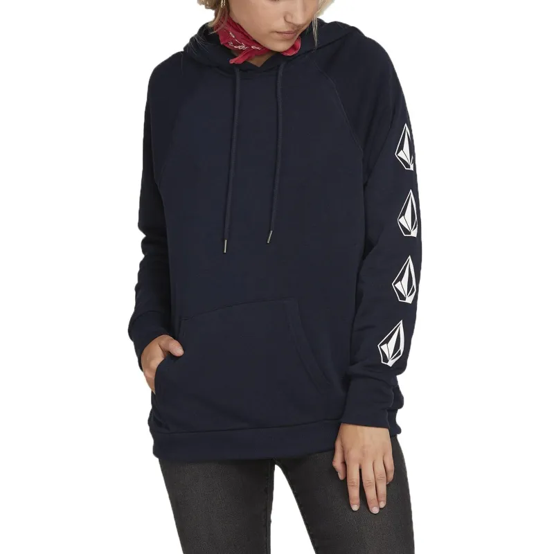 Volcom Deadly Stones Women's Hoodie Sea Navy