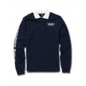 Volcom Belmont Kids Longsleeve Polo Navy