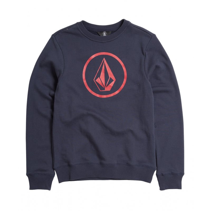 Volcom Stone Crew Kids Sweater Navy