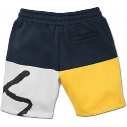 Es Split Fleece Short Navy