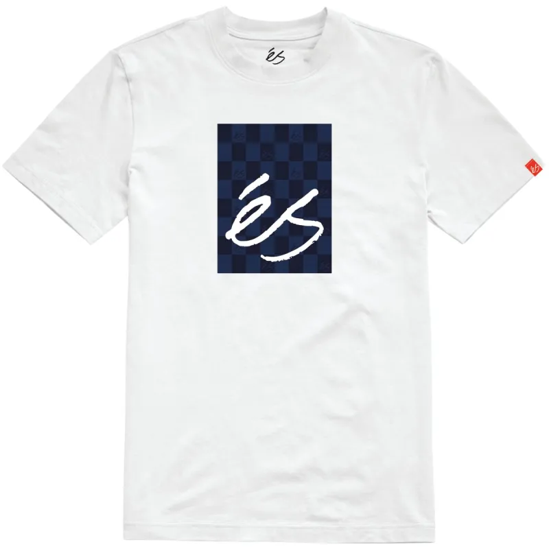 Es Spot Check T-Shirt White