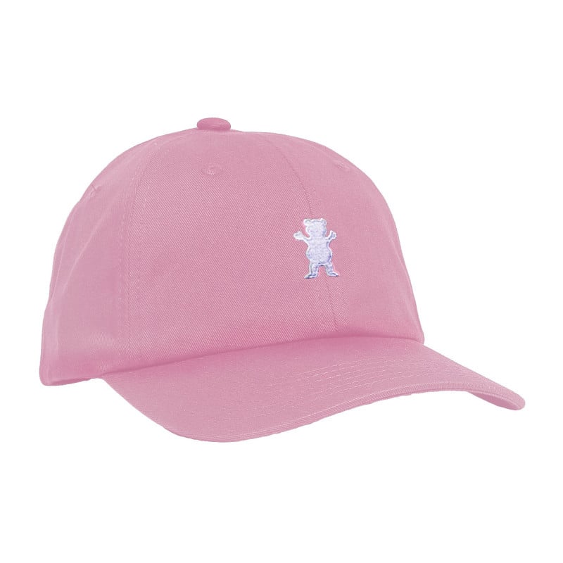 Riskant vuist Alternatief Grizzly Strapback Cap Pink kopen bij de Skateboard shop van Nederland