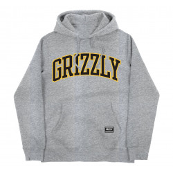 Grizzly University Hoodie Grey Heather