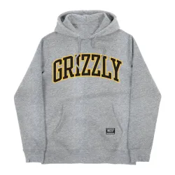 Grizzly University Hoodie Grey Heather