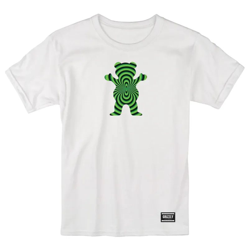 Grizzly Warped T-Shirt White