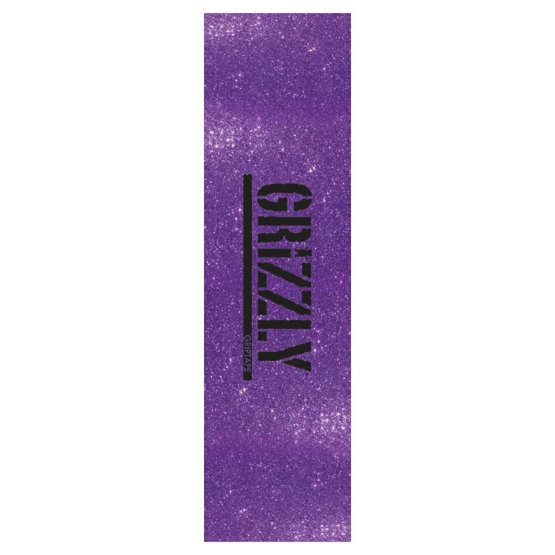 Grizzly Purple Glitter Griptape Sheet Grizzly Purple Glitter Griptape Sheet