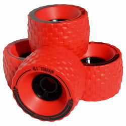 MBS All Terrain 100mm Longboard Wheels