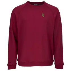 Santa Cruz Screaming Mono Hand Crew Burgundy