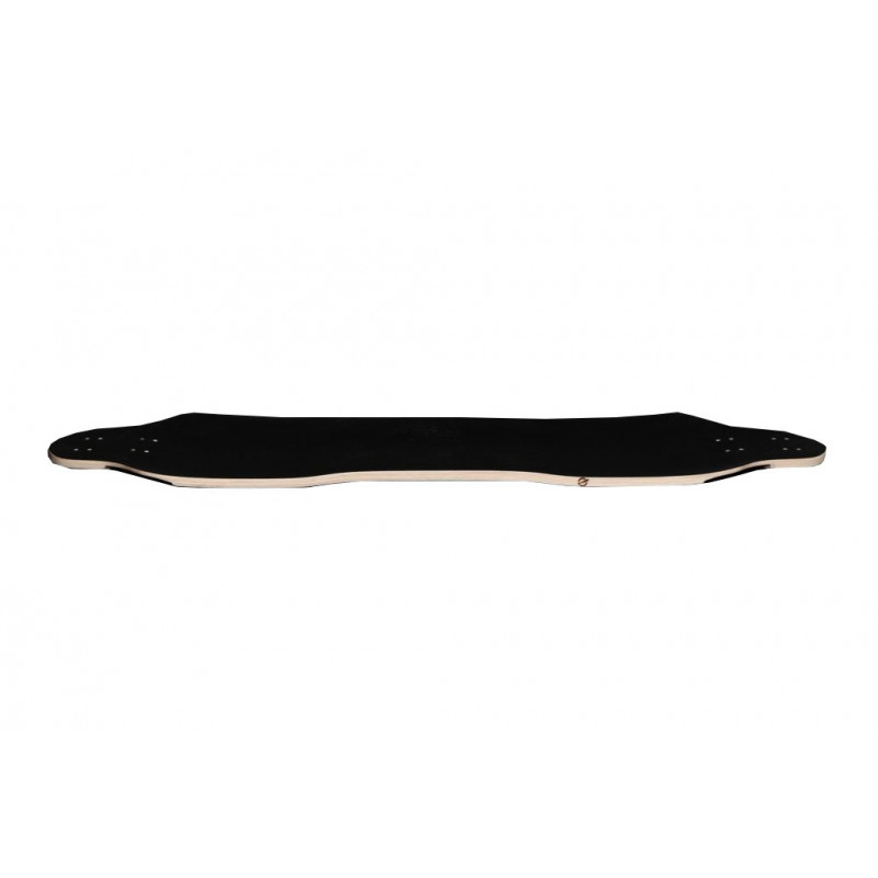 Rocket Meteor Black Longboard Deck