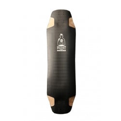 Rocket Essence Black Longboard Deck