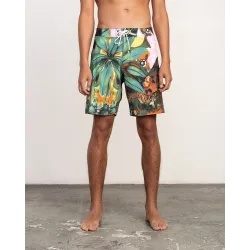 RVCA Mel G Tiger Palm Shorts Tropical