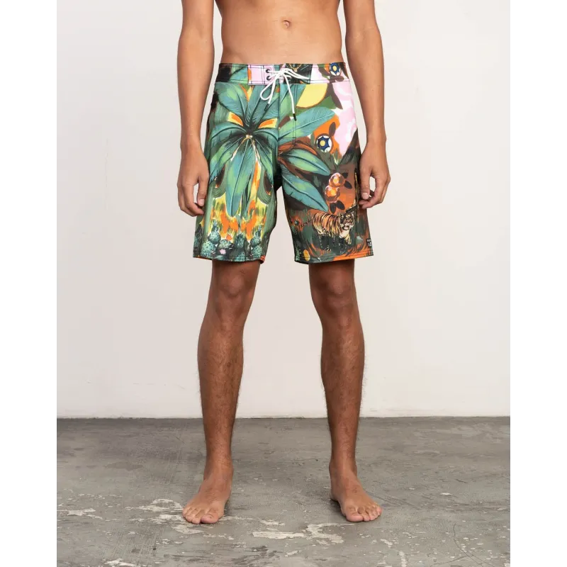 RVCA Mel G Tiger Palm Shorts Tropical